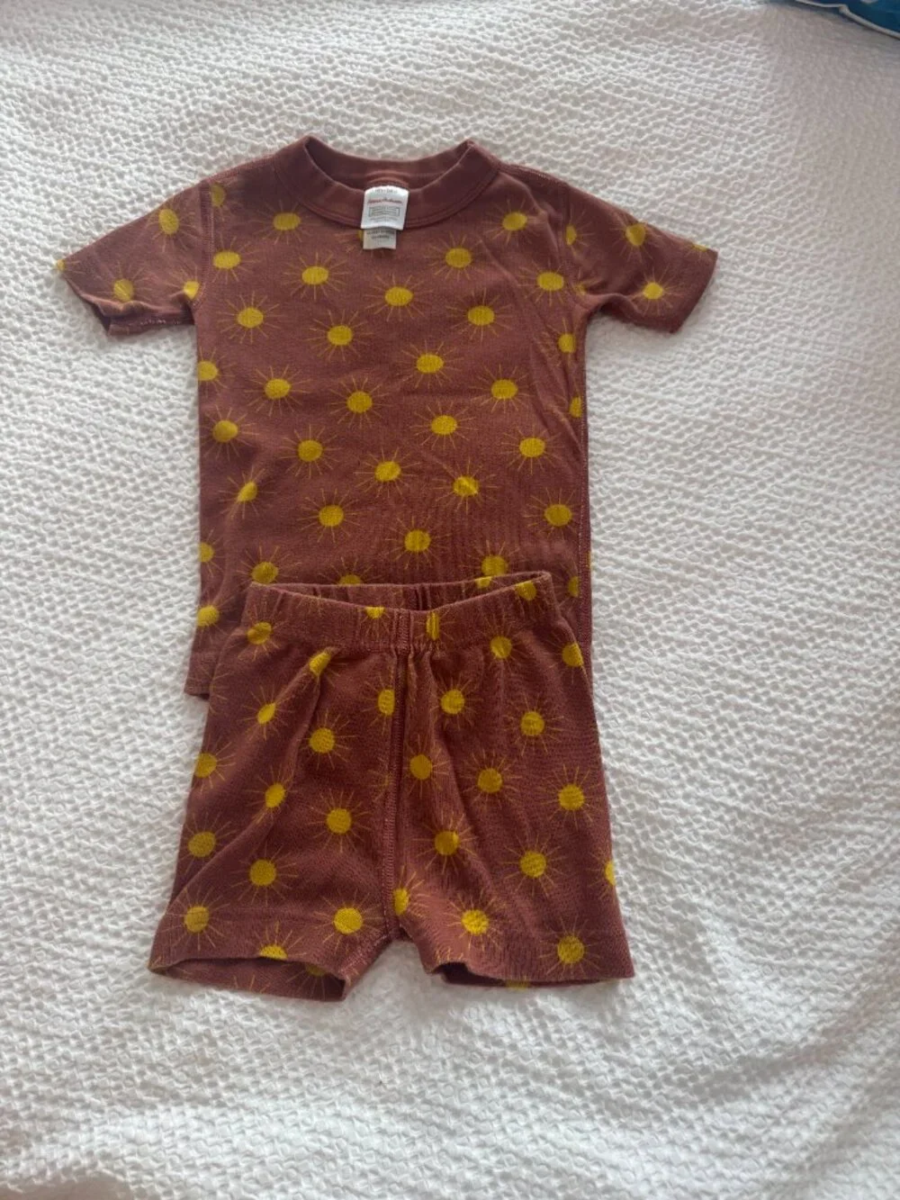 Hanna Andersson Girls or Boys Short Pajamas Bundle – 4 Sets – Size 3T